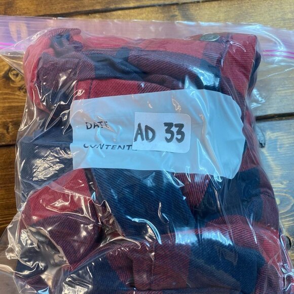 Zara Man shacket overshirt plaid long sleeve button down shirt size XL 44 - Picture 6 of 6